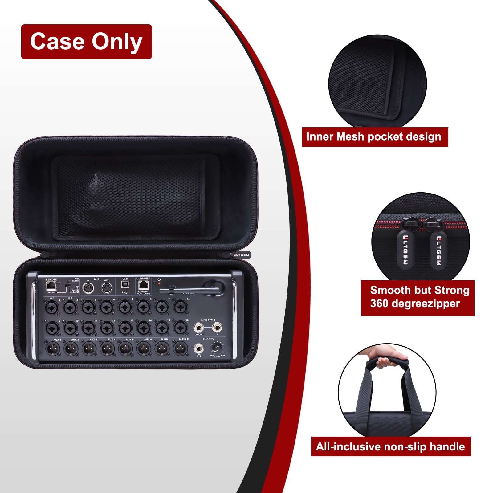 Amazon.com: LTGEM Case Compatible with Behringer X Air XR18 / XR16