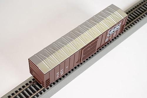 Miniatura 6 de Bachmann Trenes - 50' Coche de caja con soporte exterior con dispositivo de extremo intermitente del tren - Frisco # 44213 - Escala HO, 14908