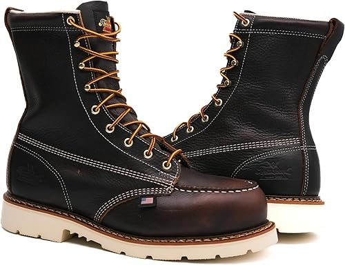 Miniatura 8 de Thorogood American Heritage - Botas con punta de seguridad para hombre (8 pulgadas)