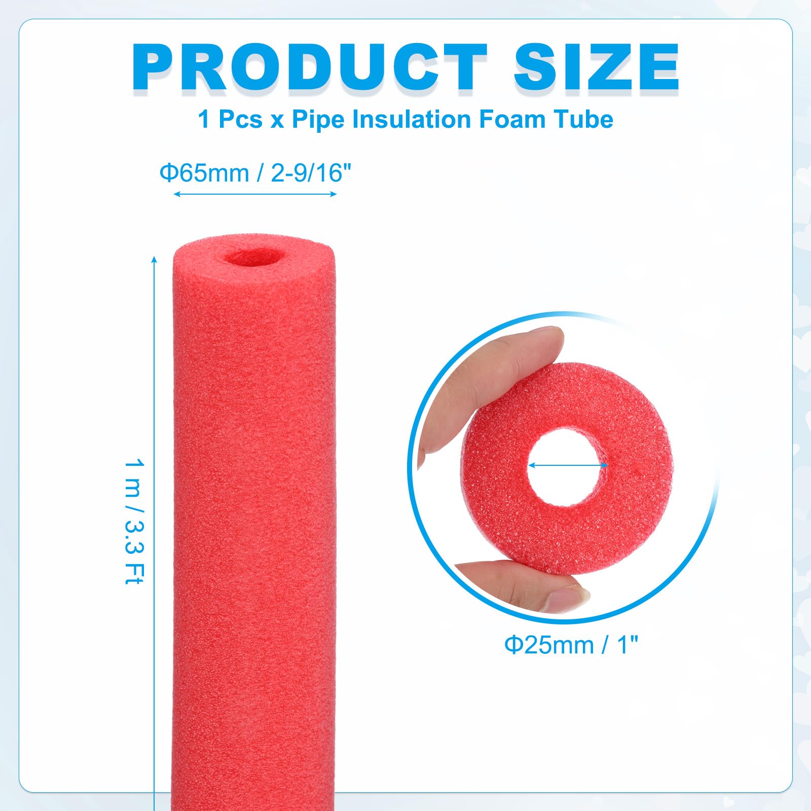 PATIKIL Pipe Insulation Foam Tube - Image 2