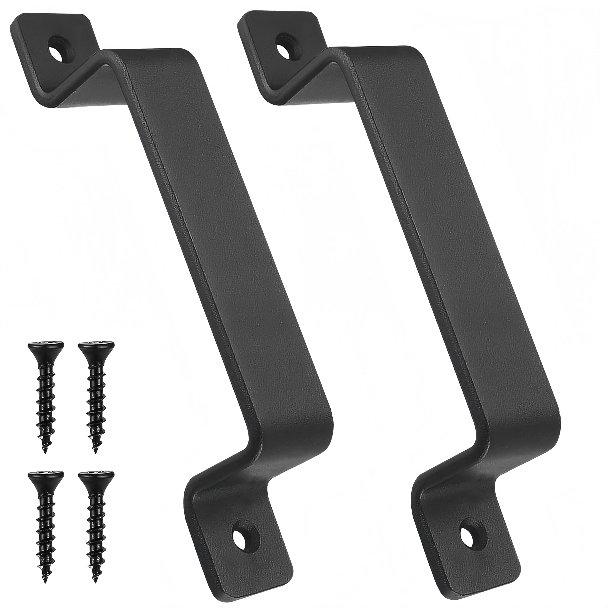 Poignées pour portes de grange coulissantes 18,8 cm ergonomiques pour placard