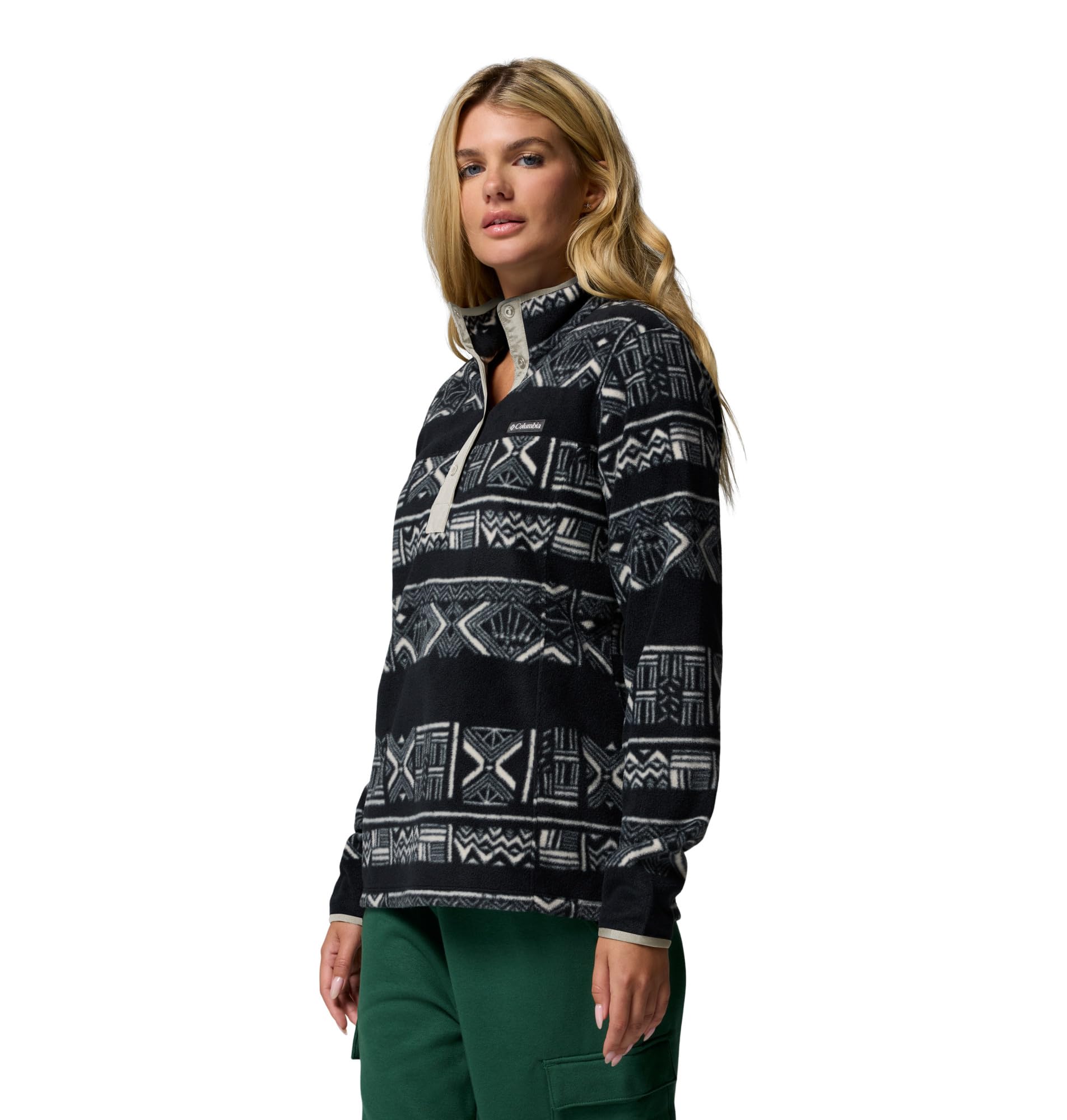 Columbia Damen Benton Springs™ Printed 1/2 Snap Fleece Sweaters (1er Pack)