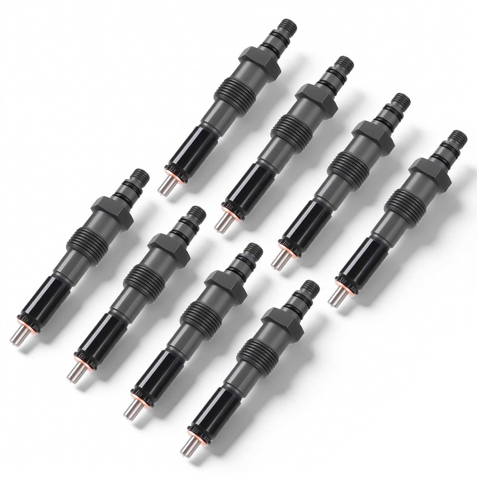 Photo 1 of 6760301 Fuel Injector Set of 8 Fit for Ford F250 F350 1983-1994 IDI 6.9L 7.3L Diesel