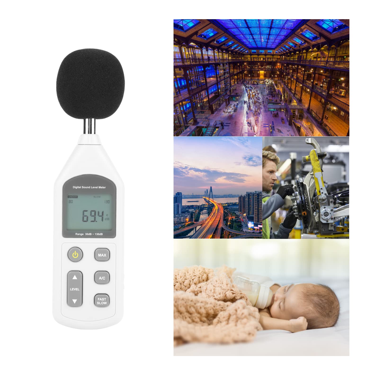 Decibelmeter huren voor professionals Decibelmeter huren voor professionals