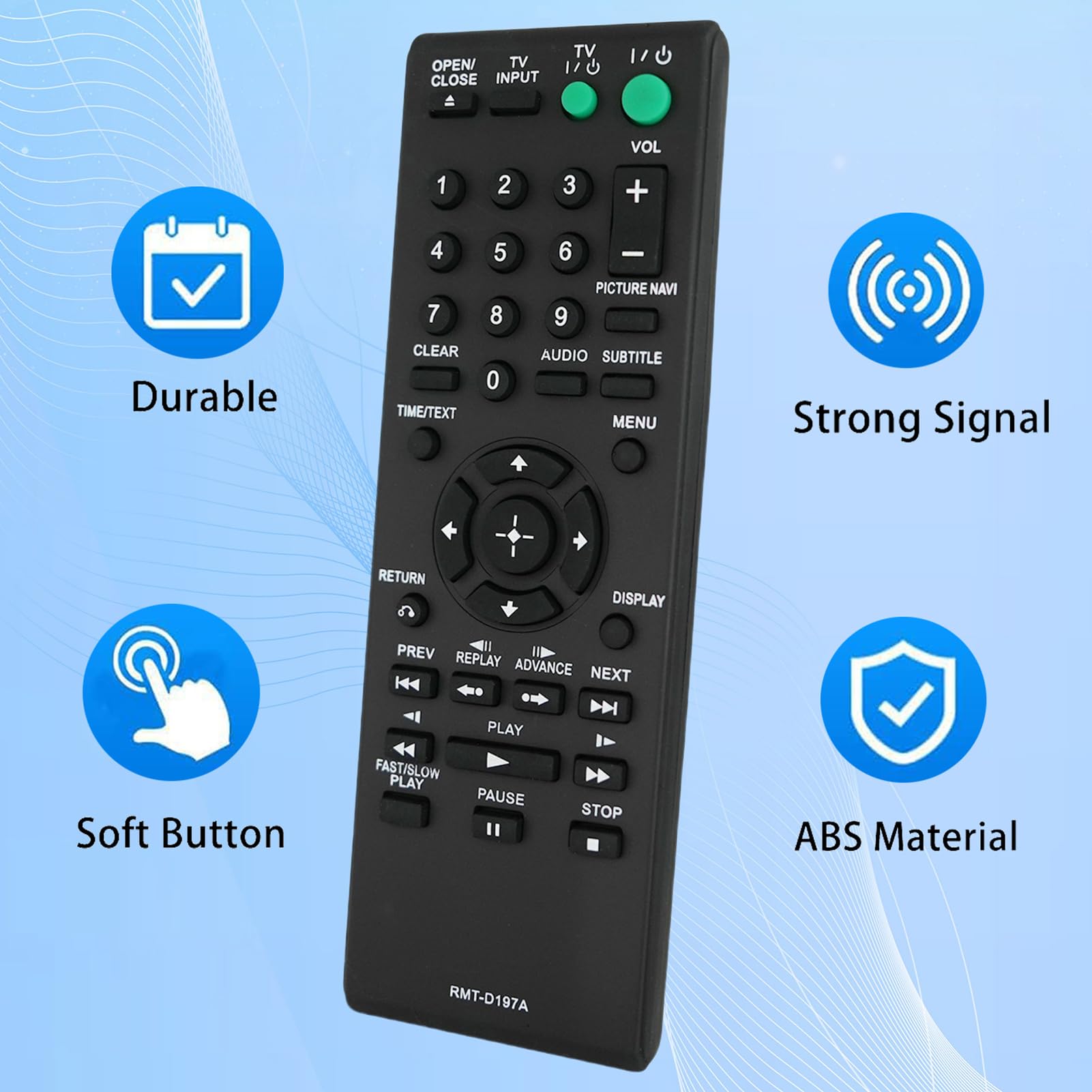 Amazon.com: Replacement Remote Control RMT-D197A Fit for