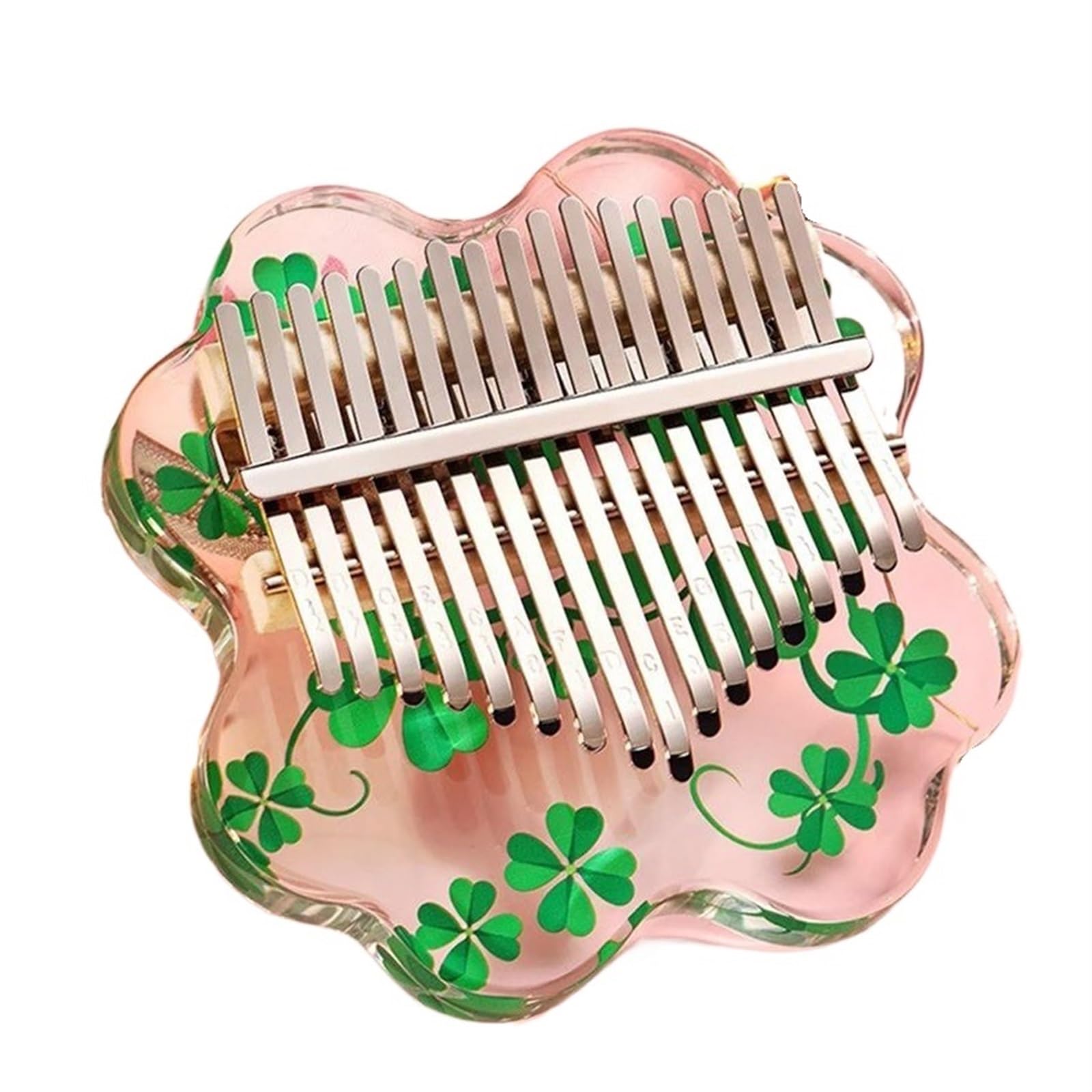 Pianino Kciukowe Kalimba Akrylowe Pianino Kalimba Kciukowe Instrument Muzyczny Pianino Palcowe Mini Instrument 17 Klawiszy