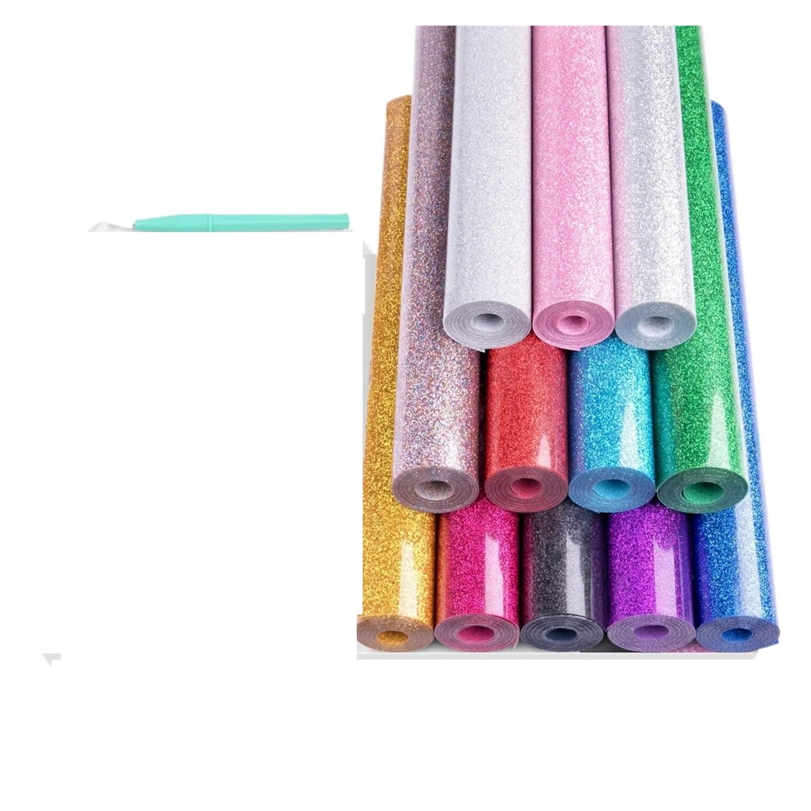 Vinyle Thermocollant Rouleau de vinyle de transfert thermique Glitter HTV