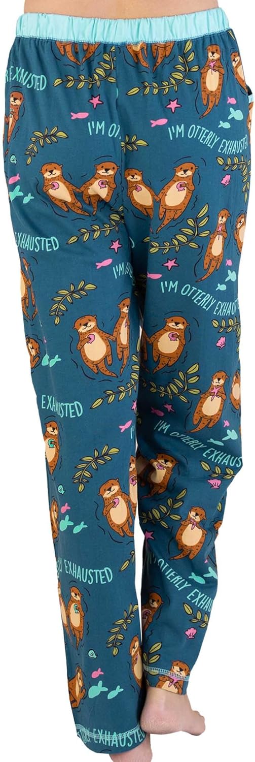 Lazy One Pajamas for Women, Cute Ocean Pajama Pants and Top Separates - Image 2