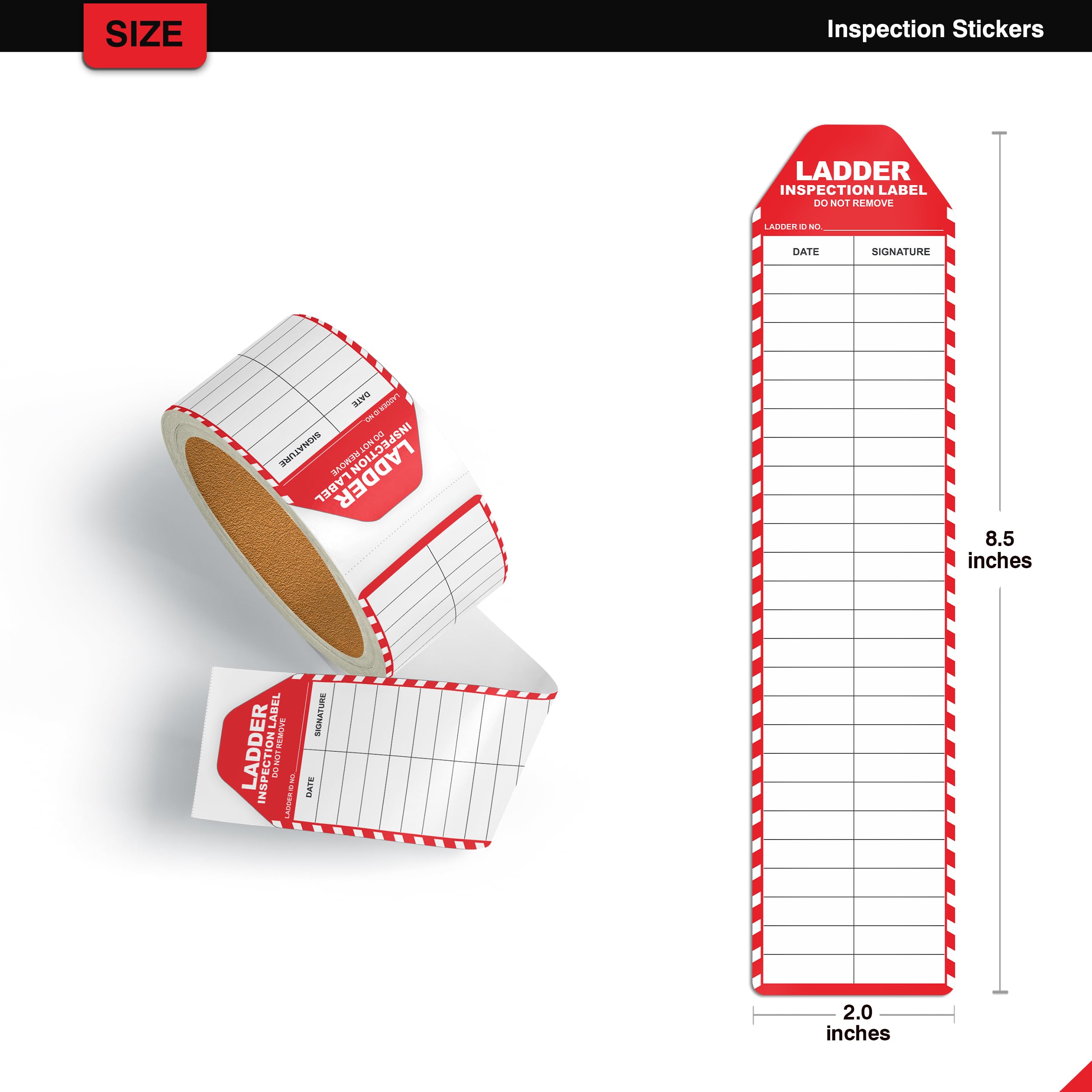 Mineup Étiquettes D'échelle, 3 Supports Et 6 Inserts D'étiquettes D