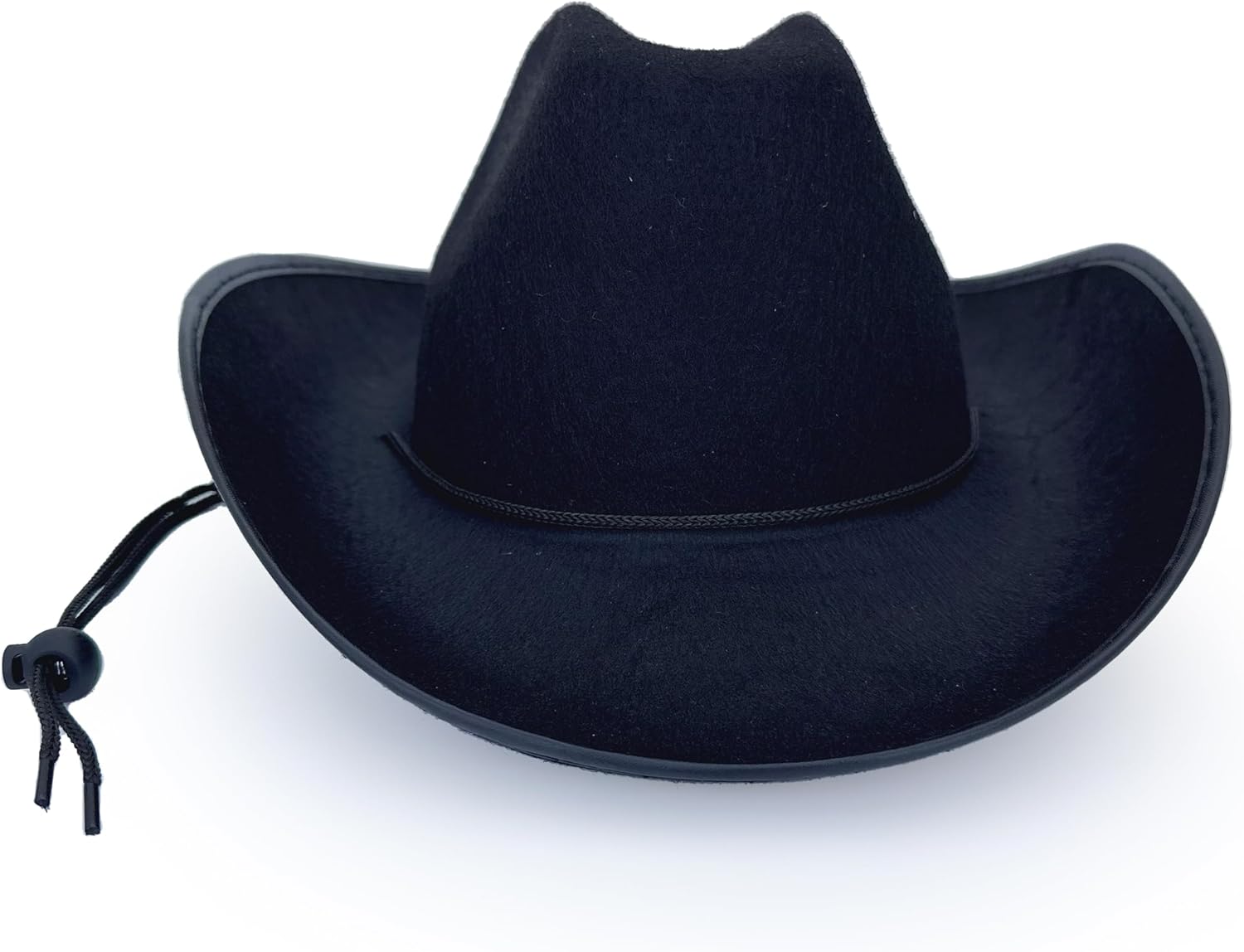 Classic Plain Felt Cowboy Hat Cowgirl Hat for Women Men,Western Country Themed Bachelorette Party,Vibrant Colors - Image 3