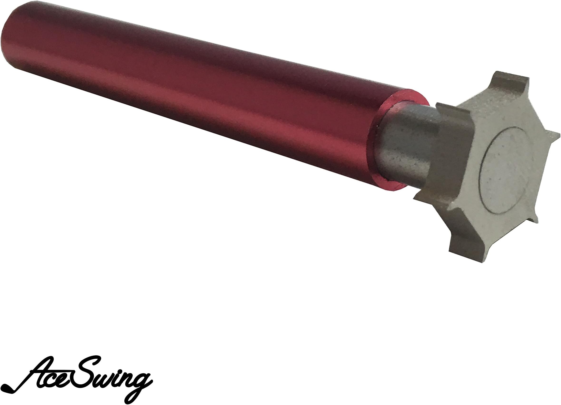 Golf Club Groove Sharpener re-grooving tool cleaner with 6 Heads- Gain Ball Control and Spin Without Buying a New Set of Irons! Fully Comply with R&A and USGA Rules.