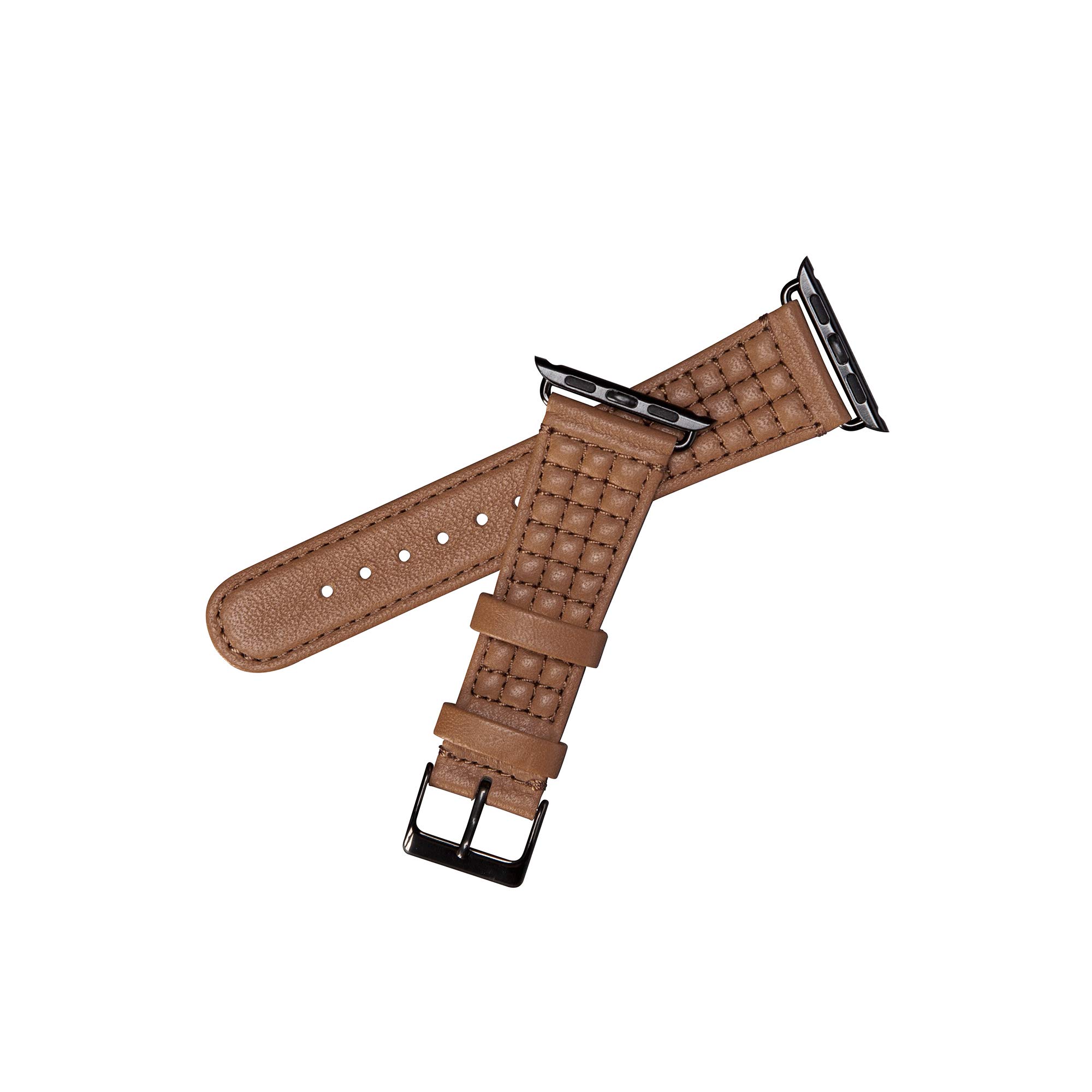 NEW Strap Chain Leather Stainless Band For Apple Watch - BB 3ed713a5-e9ce-4ddc-a712-  main image 2