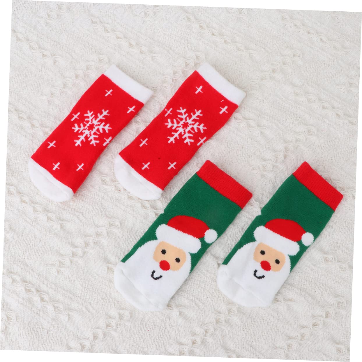 Kisangel 12 Paare Weihnachtsfeier Baby- für Jungen Weihnachts- -Socke Weihnachtsmotiv für Gemeinde Weihnachten Kind