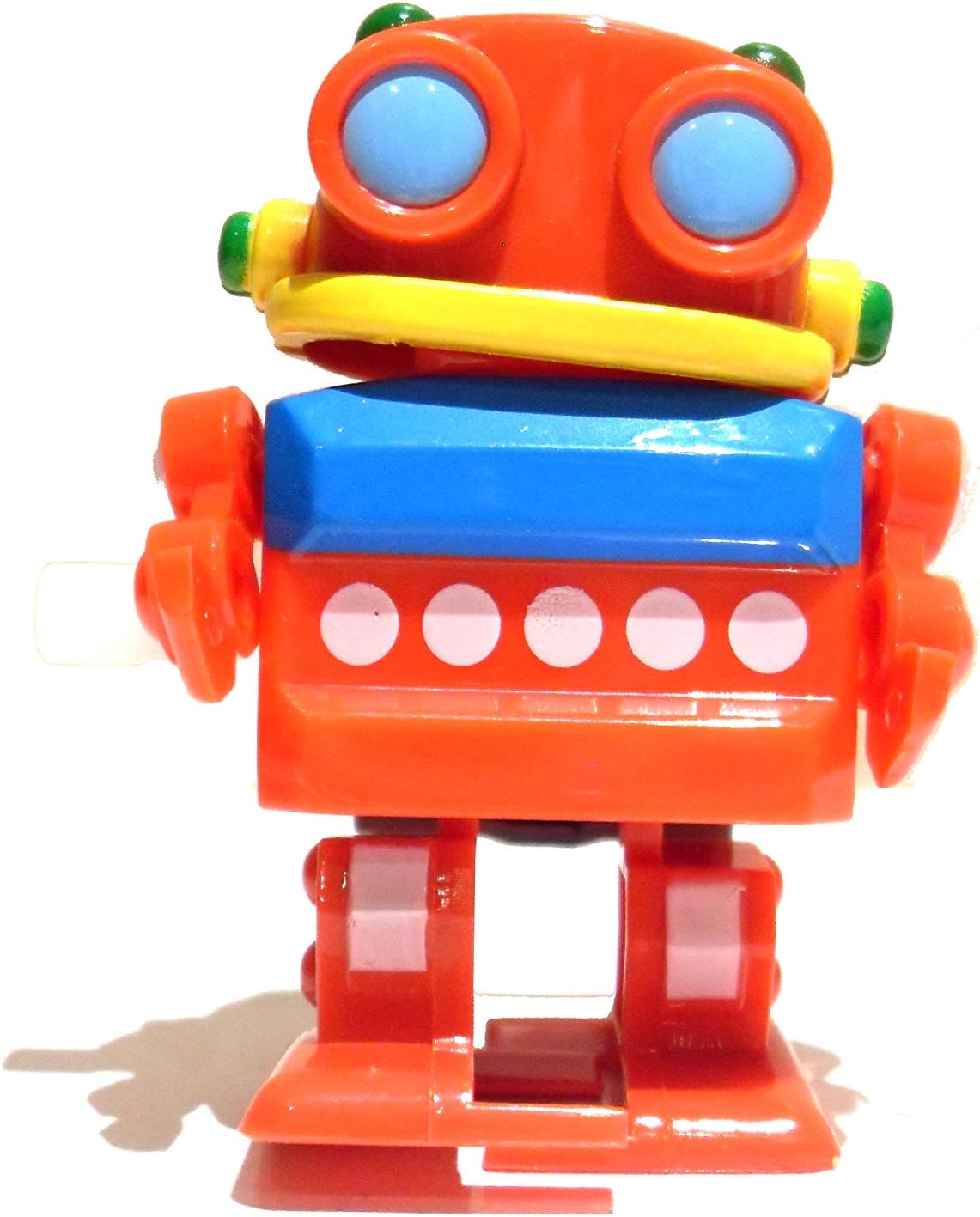 C63® Marching Wind Up Robot. Windup Toy. Classic Design Red