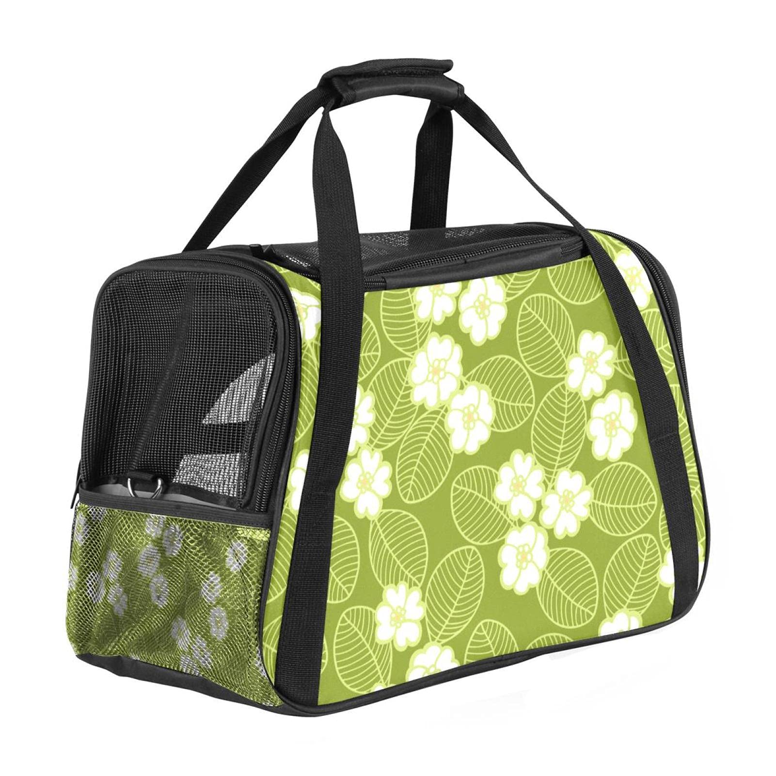 Sac de transport souple pour animal domestique à bandoulière réglable contre la fatigue