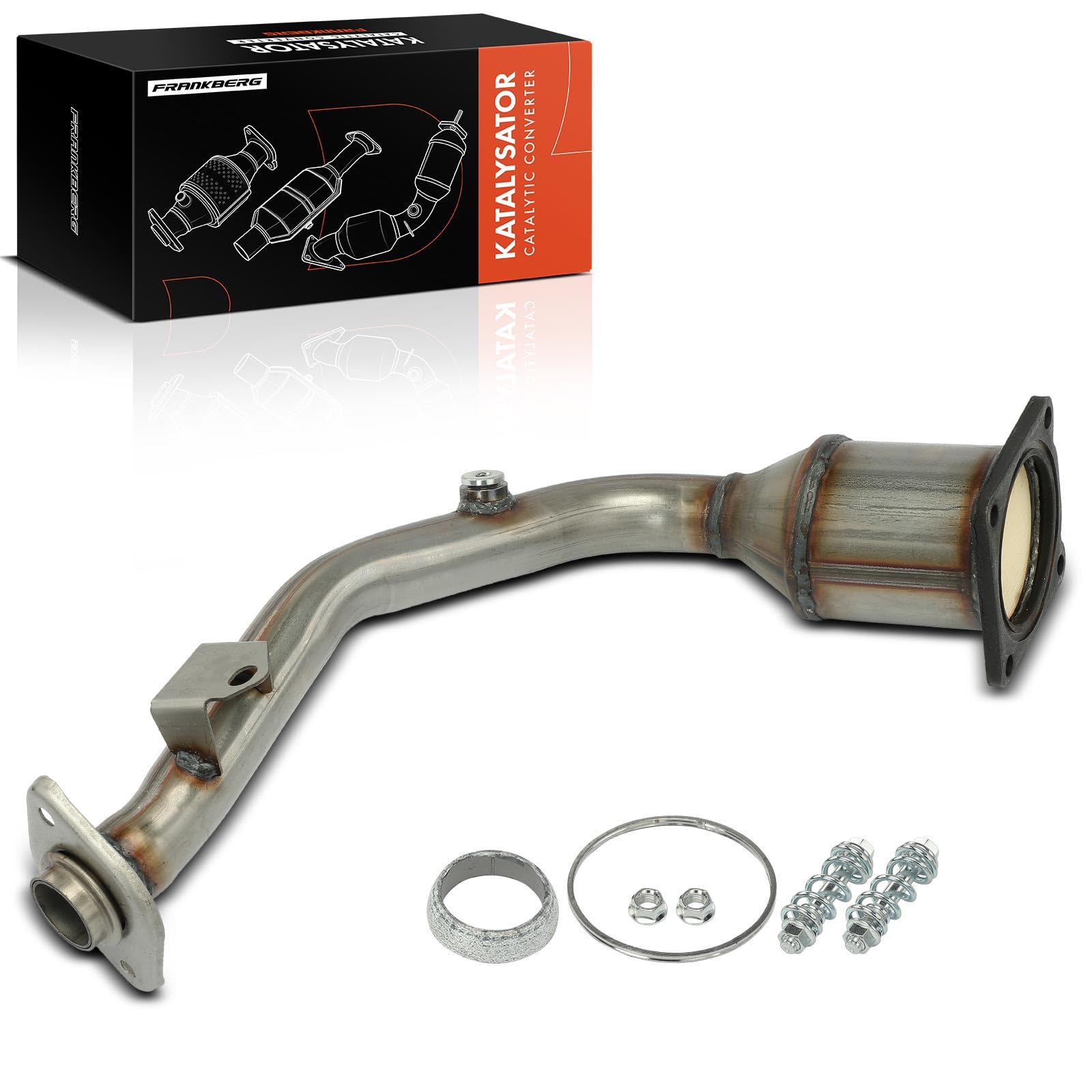 Frankberg Convertisseur catalytique essence 1731PC | Compatible avec: Berline 207, 1,0070000000000001E3 KM, C2 JM, C3 I FC FN, 207 WA WC, 207 SO WK, C3 Pluriel HB