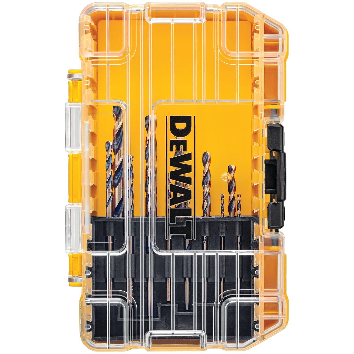 DEWALT Black Oxide Drill Bit Set with Pilot Point, 13-Piece (DW1163) ,1 Pack - 2