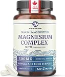 L Théanine, Glycinate de magnésium + Supplément Ashwagandha , Relaxation, sommeil & Soutien mémoire -Soulagement du stress, Calme, Mood & Suppléments pour le sommeil (Fabriqués au Canada) & Non-OGM 120 Ct