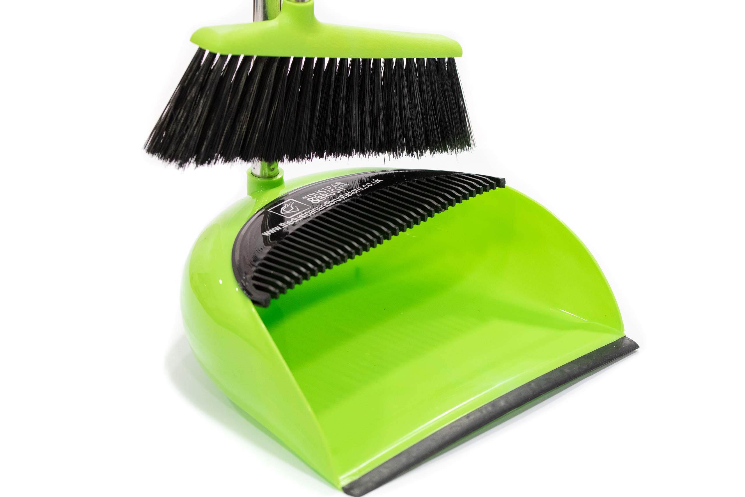 Buy Long Handled Dustpan and Brush Set Lobby Dust Pan with Long Handle