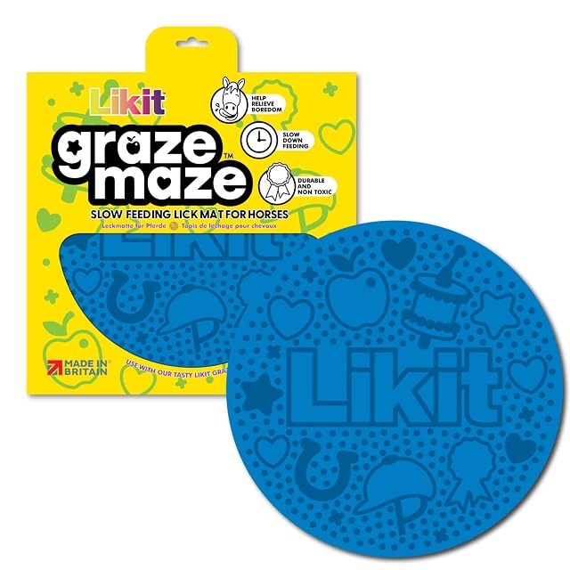 Likit 2026 Graze Maze Lick Mat 1561605 - Blue