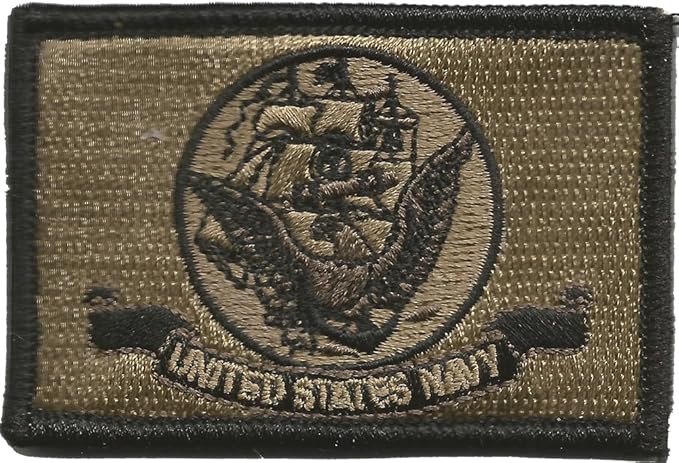 Gadsden and Culpeper Navy Flag Tactical Patch - Military