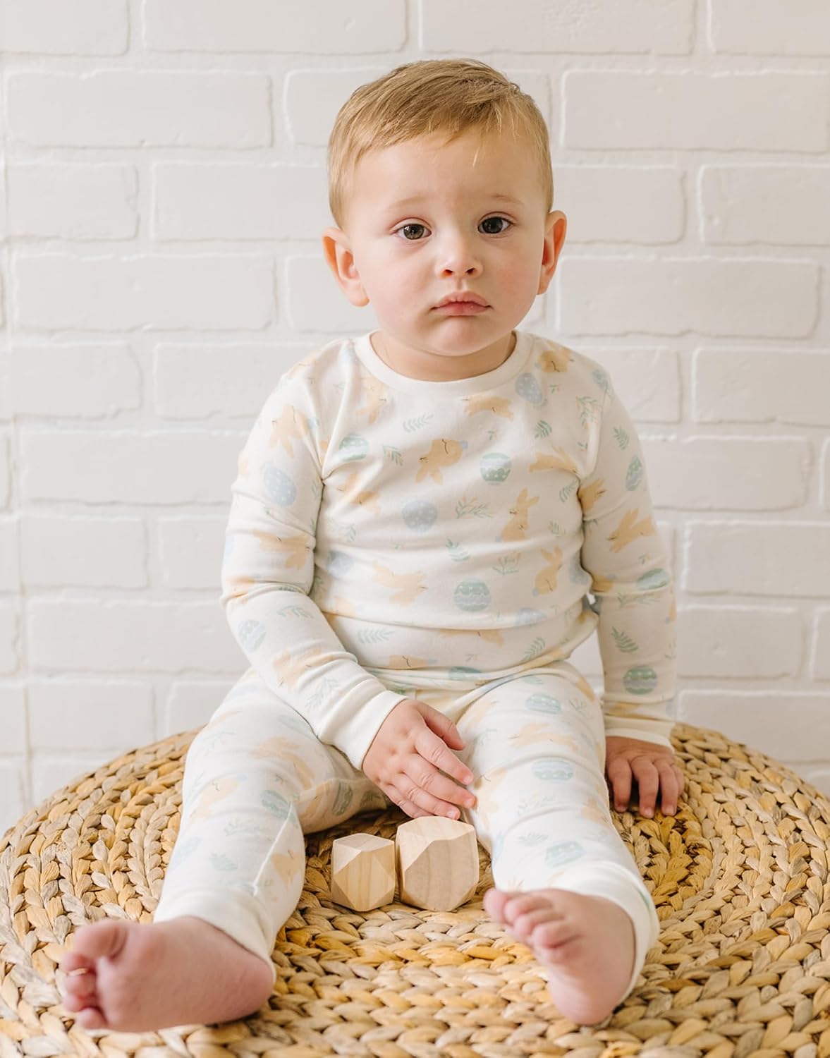 moimoln Sibling Matching 6M-8Y Holiday Prints Cotton Modal Snug Fit Pajamas Baby to Kids image 2