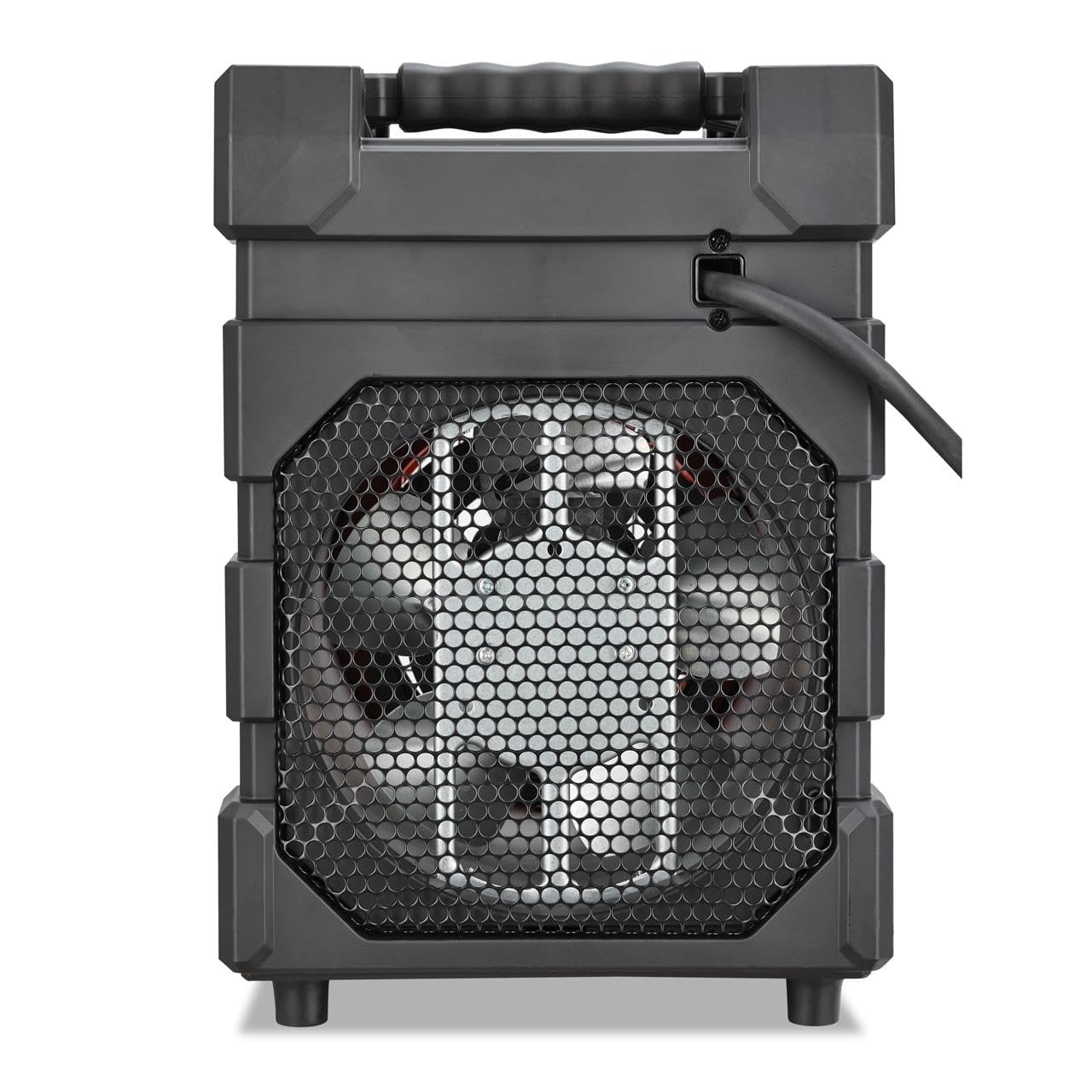 FUXTEC Riscaldatore elettrico FX-EH3 – Termoventilatore da 3000 W con elemento ceramico PTC – Portata aria 420 m³/h – Classe IP24 – Ideale per officine e garage