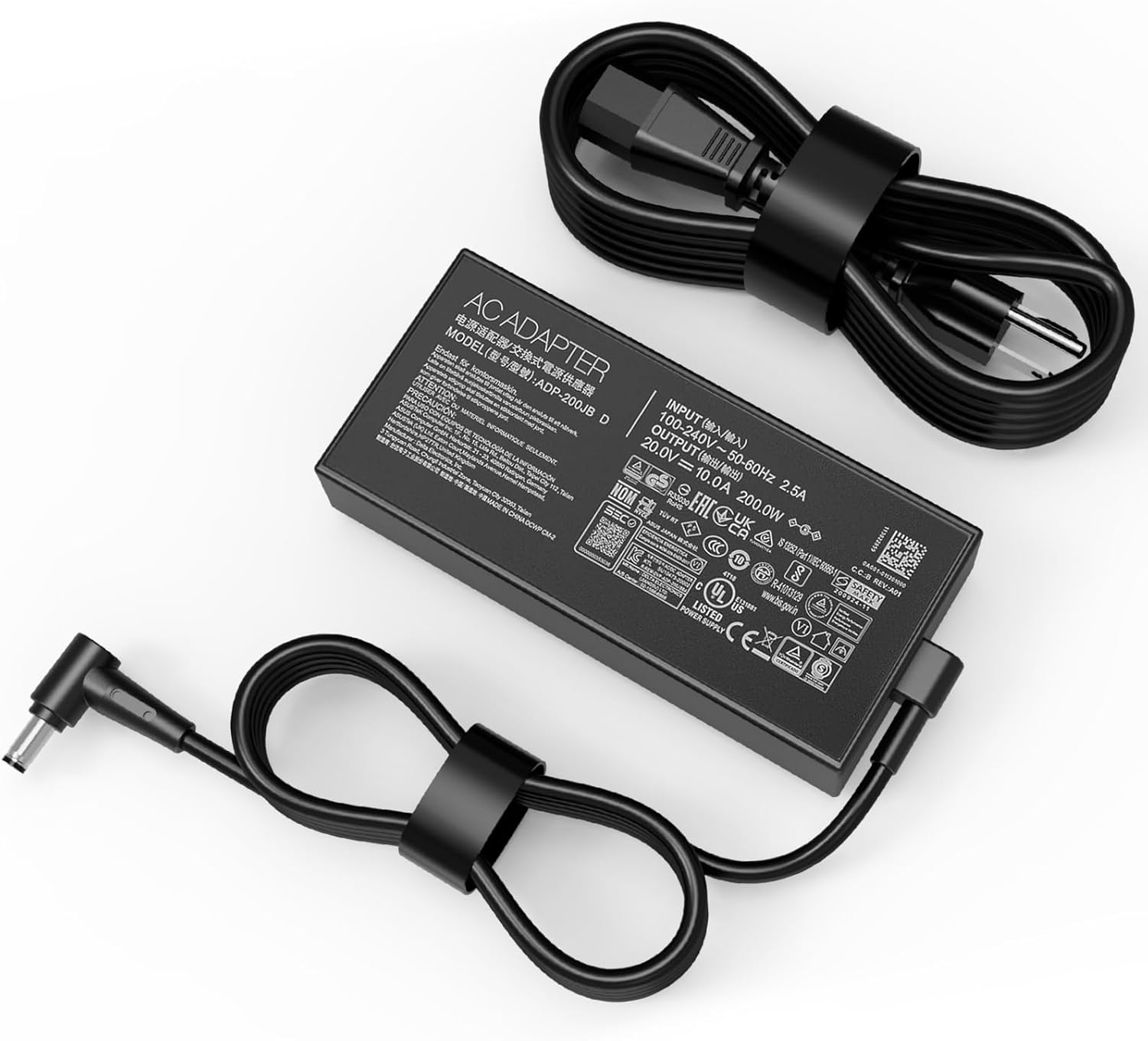 200W 150W AC Charger for Asus Vivobook Pro 15 Q543 Q543M Q543MJ Q533 Q533M Q533MJ Creator Q Q540 Q540V Q540VJ Q530 Q530V Q530VJ Gaming Laptop Power Supply Adapter