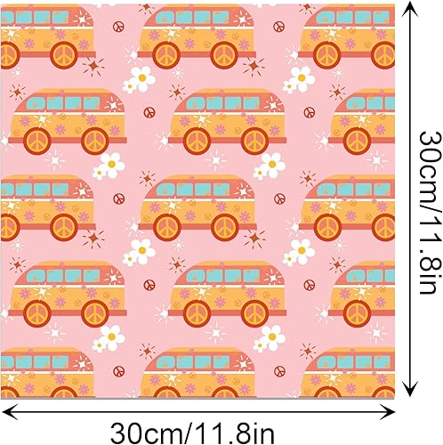 Miniatura 4 de OXYLIPO Bloc de papel para álbum de recortes a cuadros oscuros, 48 piezas de papel de decopodge de doble cara marrón rojizo, papel de cartulina para