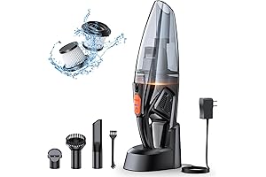 9KPA Portable Wet Dry Vacuum Cleaner with Fast Charging Dock