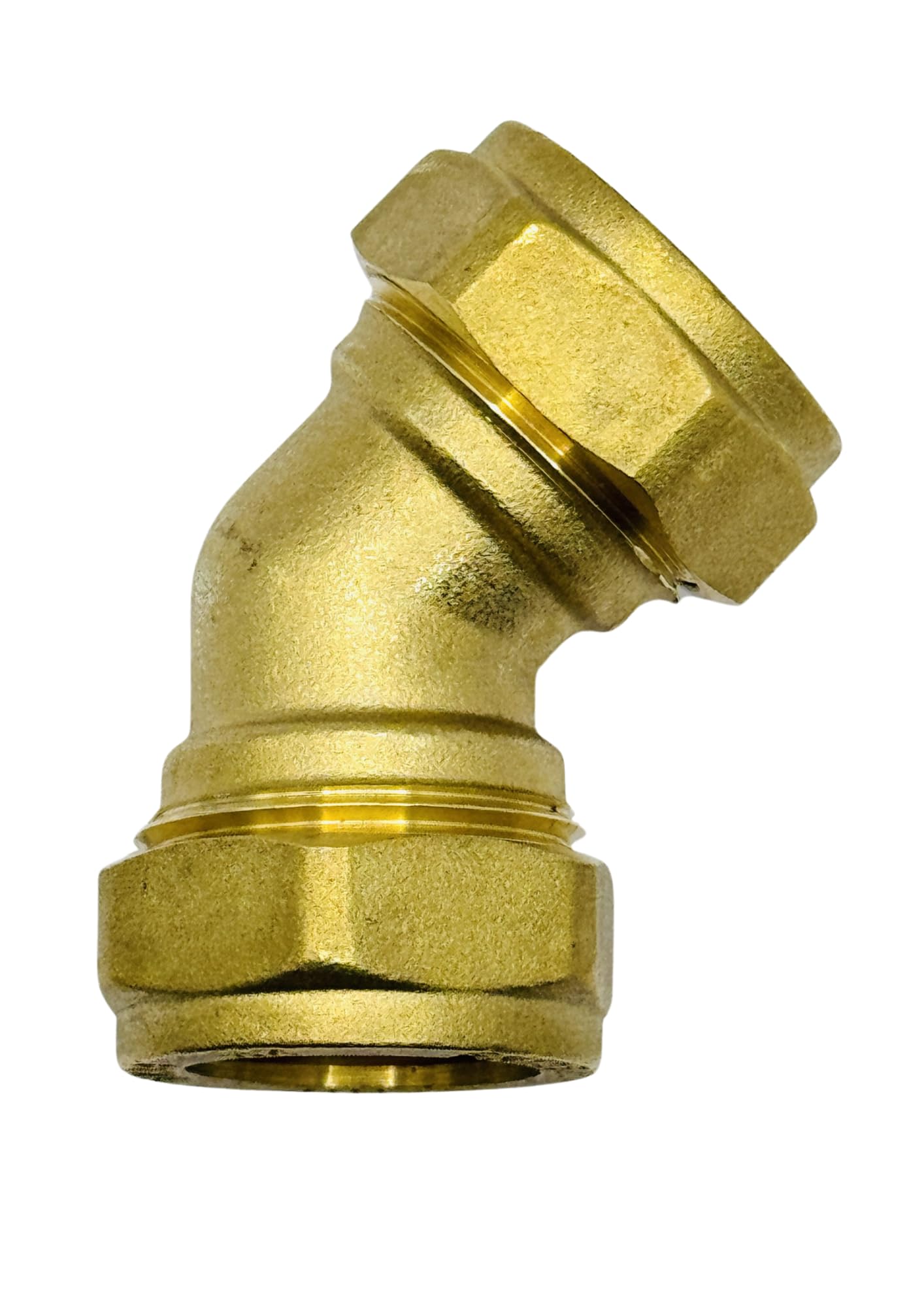 Hep Bringing Your Space To Life Brass Hep Online® Compression 22Mm Elbow Bend 45° Right Angle Fitting Obtuse Bend
