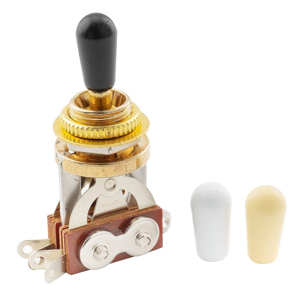 Amazon.co.jp: Musiclily Pro 3WAYトグルスイッチ縦型レスポール