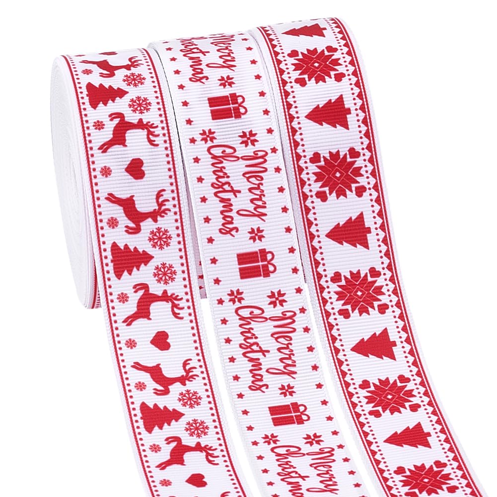Ruban de Noël en dentelle scandinave pour emballage cadeau réussi