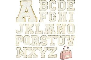 Varsity Letter Patches for Personalization