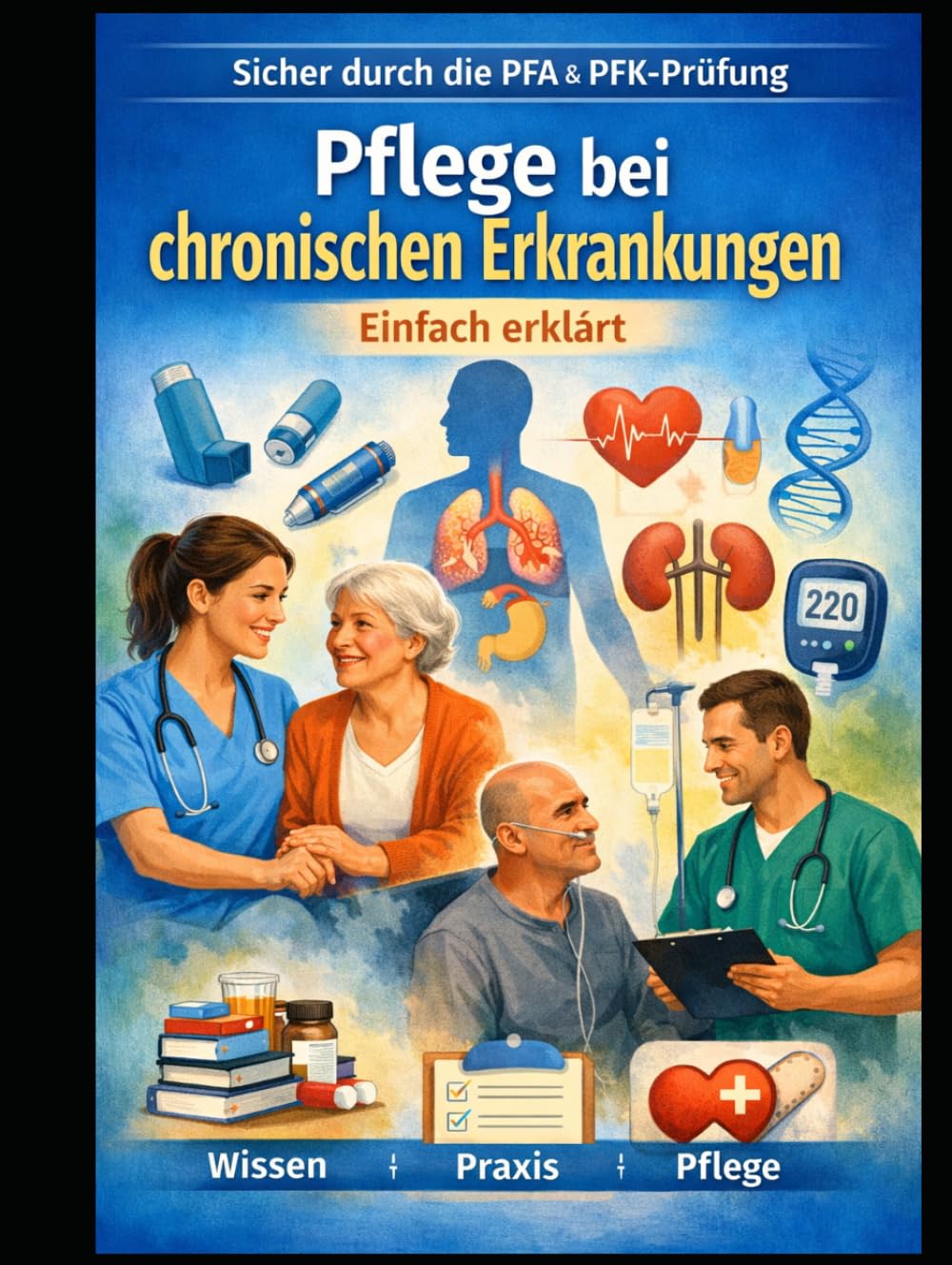 Pflege bei chronischen Erkrankungen einfach erklärt: Sicher durch die PFA & PFK-Prüfung