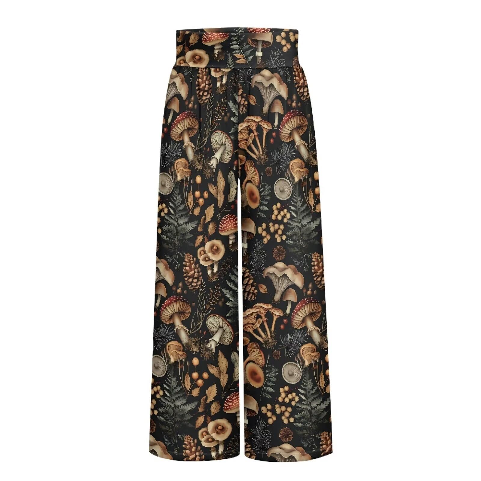Wide Leg Pants for Women Palazzo Pants with Elastic Waistband Loose Lounge with Pockets