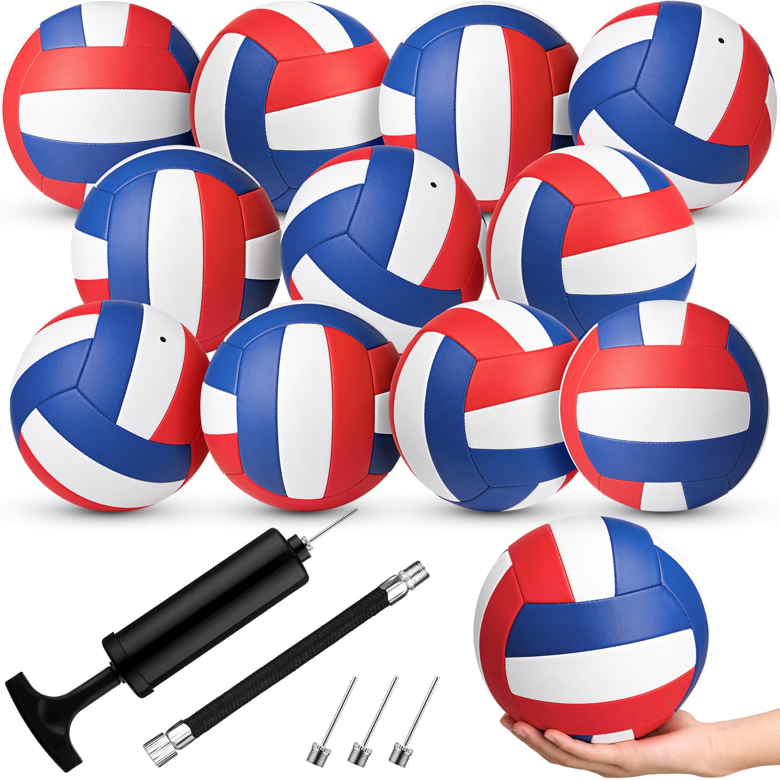 Vinsot Size 5 Recreational Volleyball with Air Pump