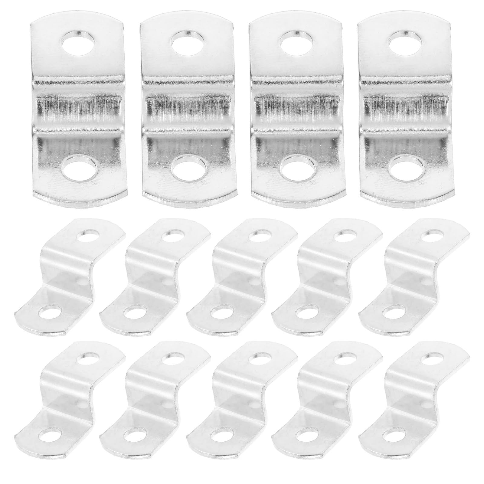 Offset Canvas Clips 200pcs Z Shape Picture Frame Braces Brackets for Picture Frames Wall Hanging Hardware