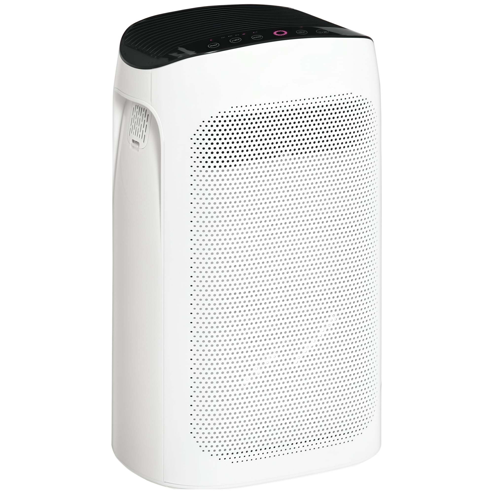 HOMCOM Purificatore d'Aria con Filtro HEPA a Triplo Strato CADR 210m³/h