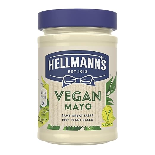 Hellmann's Vegan Mayonnaise, 9.52 oz / 270 g