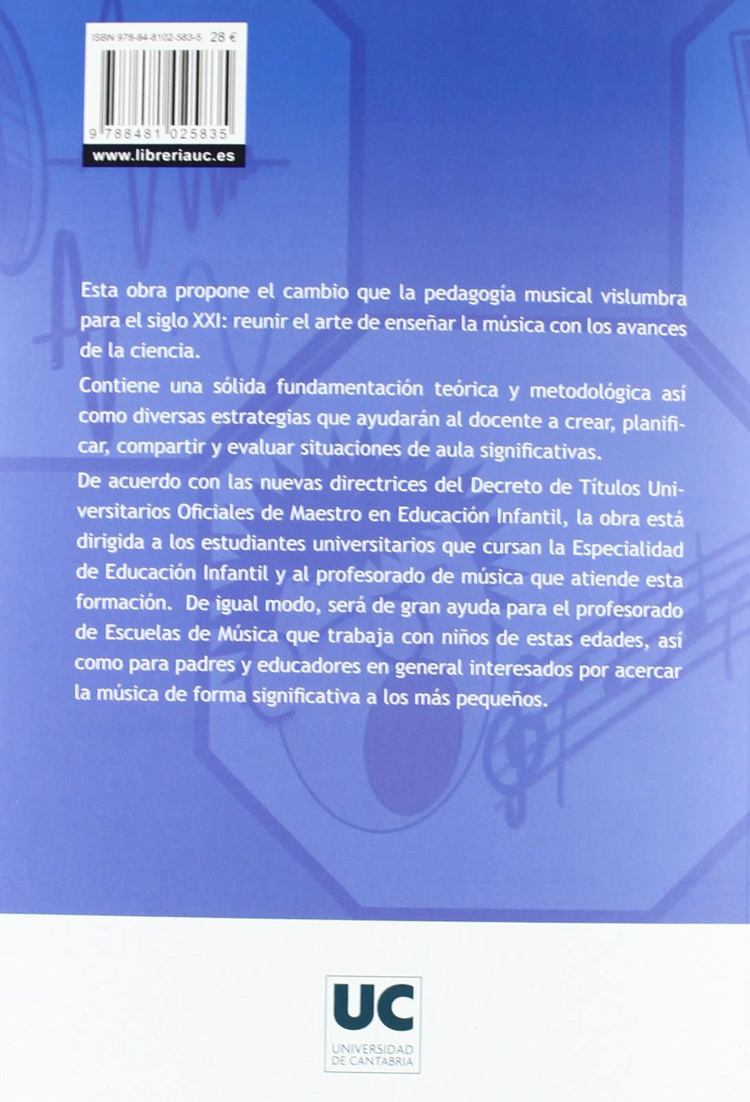 Fundamentos musicales y didácticos en Educación Infantil