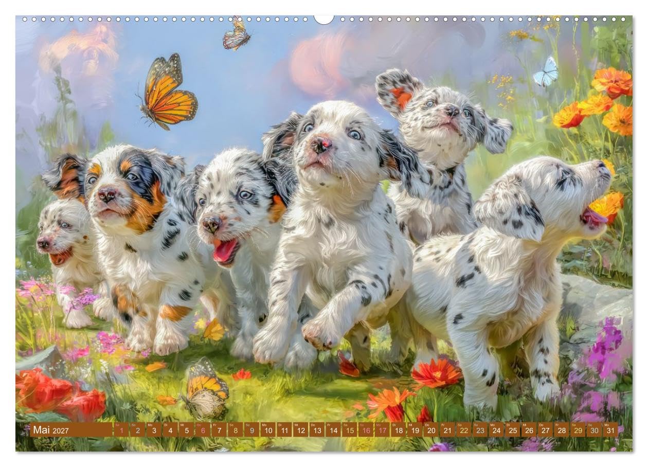 Heitere Kreativwerke - Für Groß und Klein (hochwertiger Premium Wandkalender 2027 DIN A2 quer), Kunstdruck in Hochglanz: Atmosphärische heitere Werke (CALVENDO Spass)