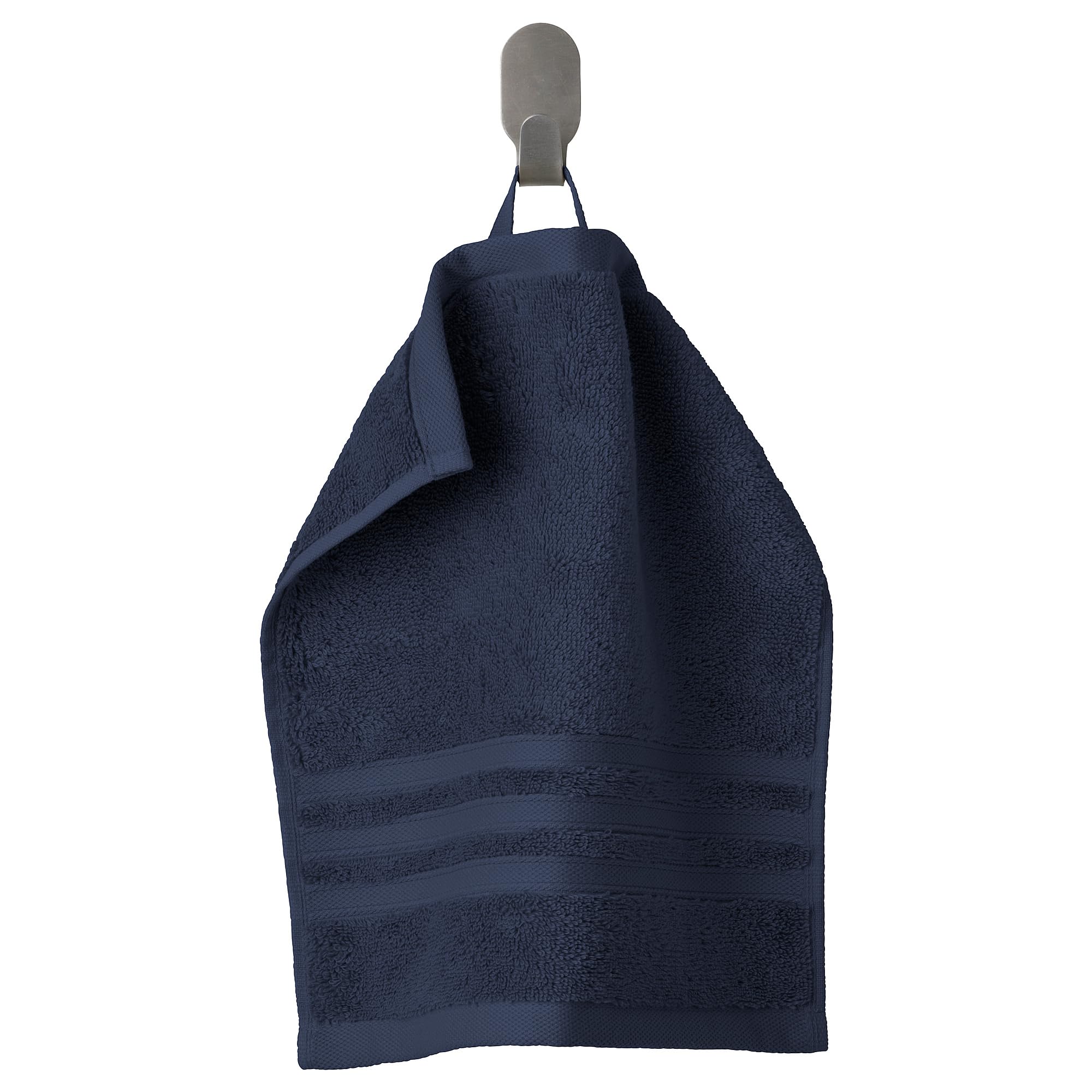 Gant de toilette ProTuning BROKGLIM bleu foncé 30x30 cm pour le bain