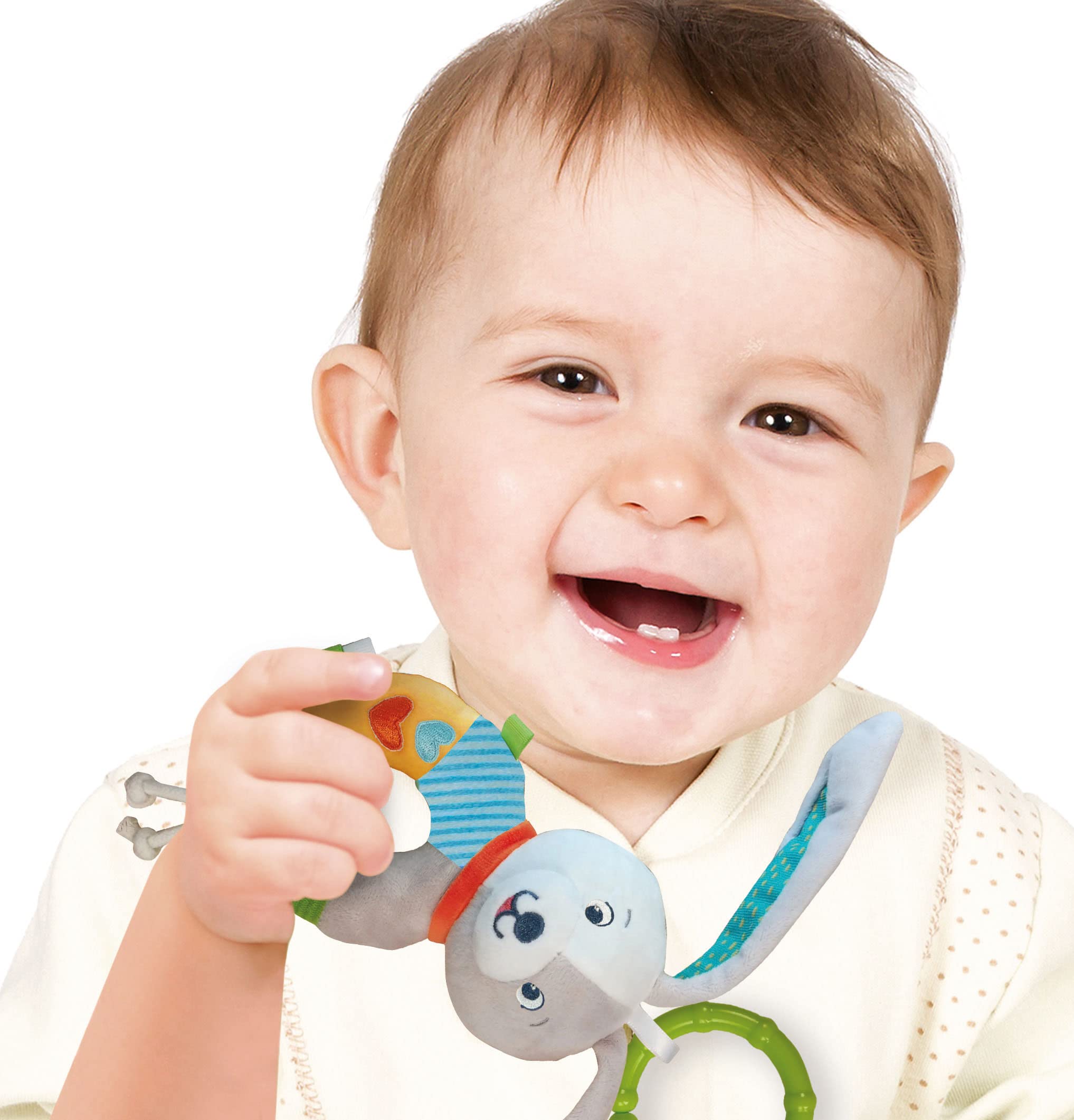 Baby Clementoni 17502 - Coniglietto da Neve con proiezione a Luce