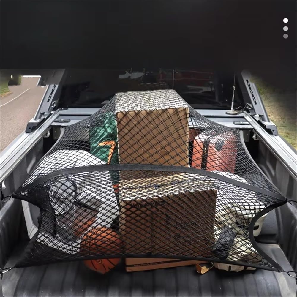 Tasca in Rete Universale per Bagagliaio Auto per Pick-up E Camion Organizer in Tessuto Rete Portaoggetti Tasca Organizer