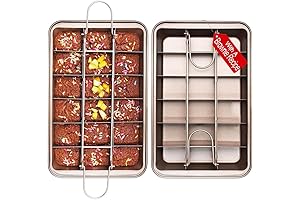 Premium Brownie Cutter For 9x13 Pan: Effortlessly Slice Perfect Brownies