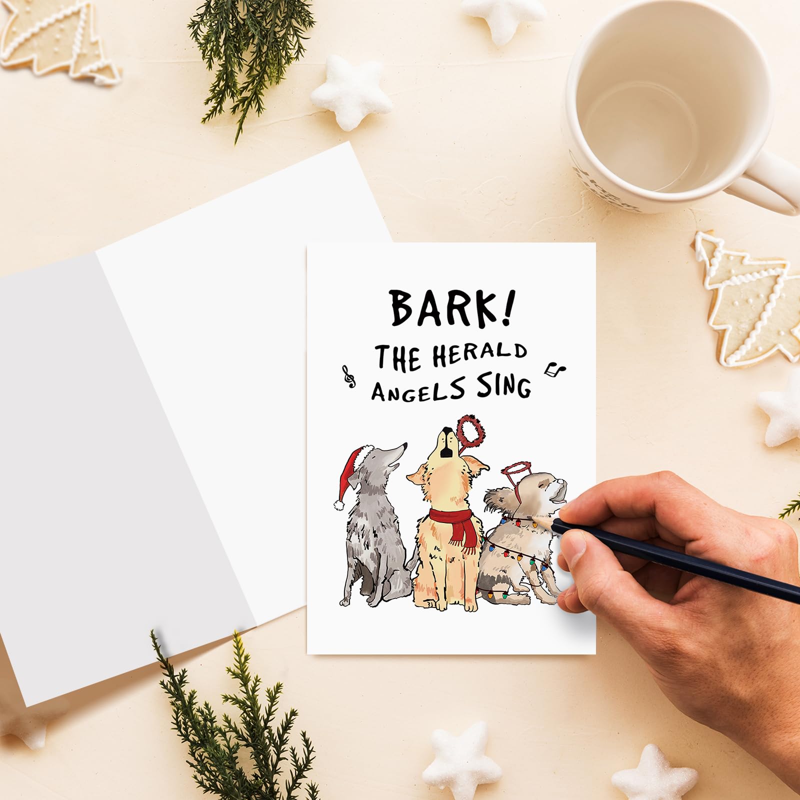 Christmas Card From The Dog, Last Christmas Themed, For Dog Owners