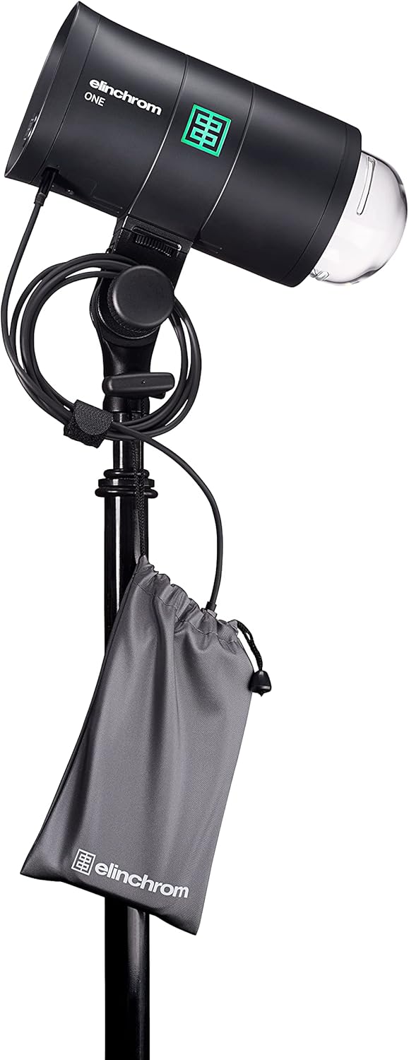 Elinchrom ONE mounted on a light stand