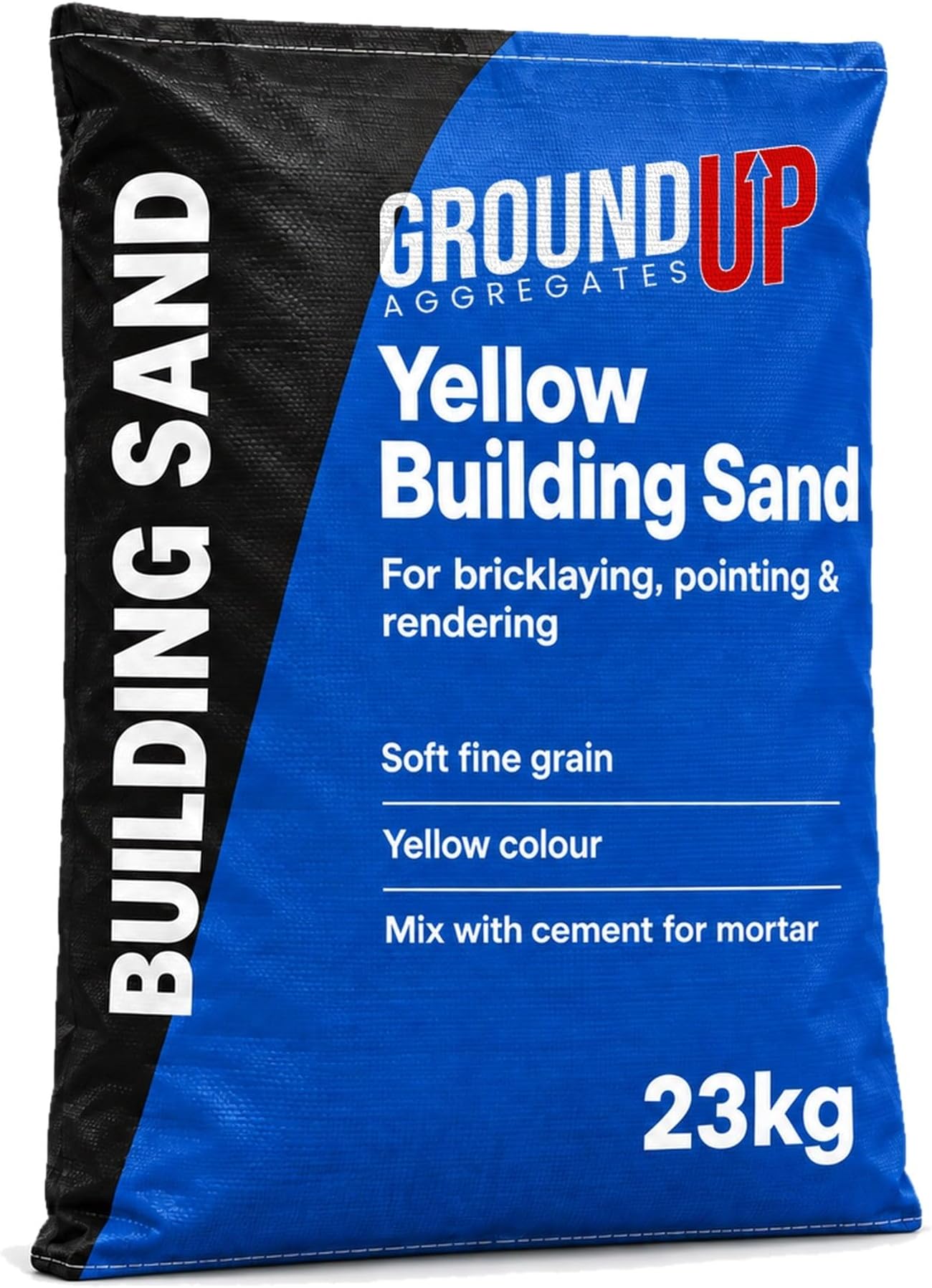 Yellow Building Sand 23kg Soft Builders Sand for Bricklaying & Mortar