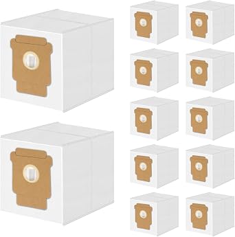 12 Pack Dust Bags for Roomba 105X, 415X, 505X, 705X Robot Vac Accessories | for 105 Vac, 105 Combo, Plus 405/505 Combo, 515X, Max 705 Vac/Combo & Q0520 Vacuum Replacement Parts - Dirt Disposal Bags